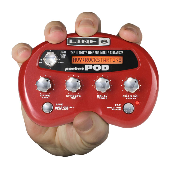 Line 6 Pocket POD Guitar Multi-Effects Processor<br>POCKET POD
